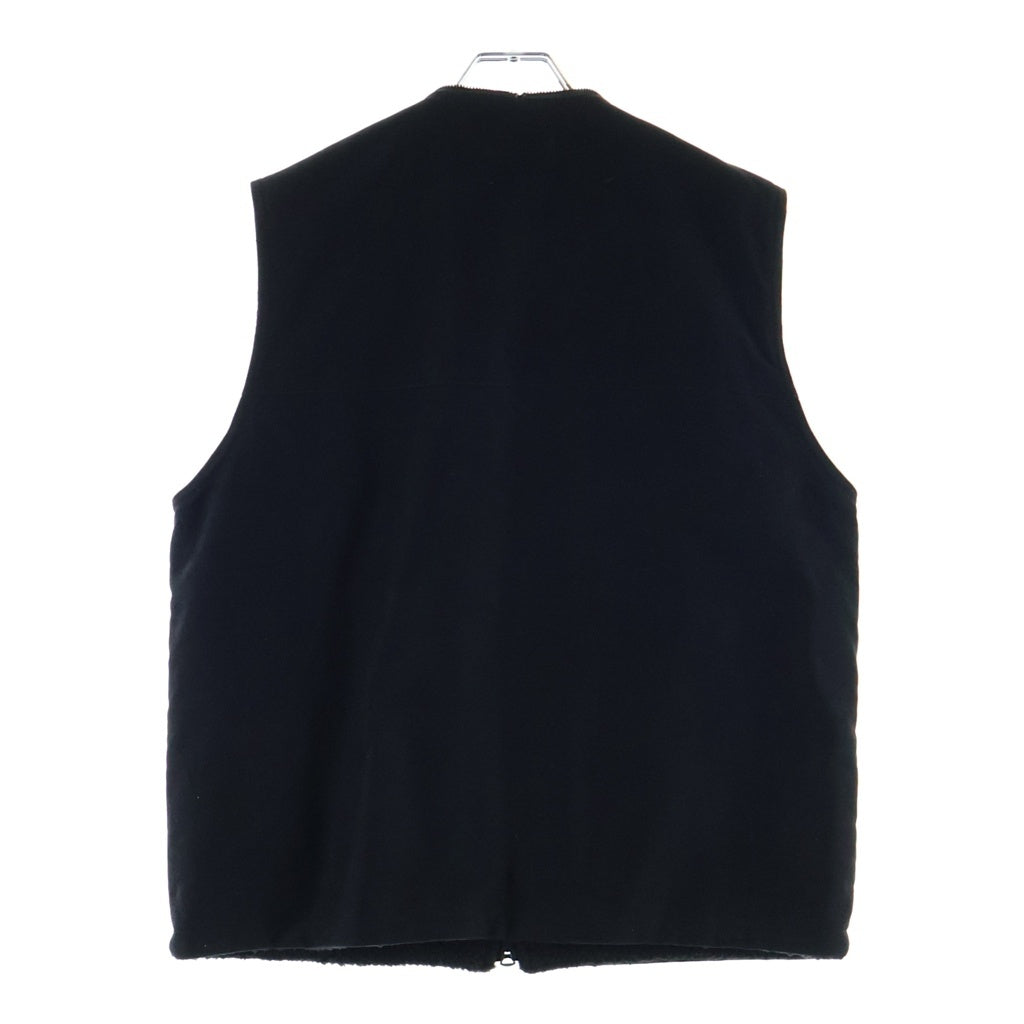 SyuMan(シューマン) 25AW TACTICAL REVERSIBLE VEST MOLESKIN モールスキン タクティカルリバーシブルベスト ブラック