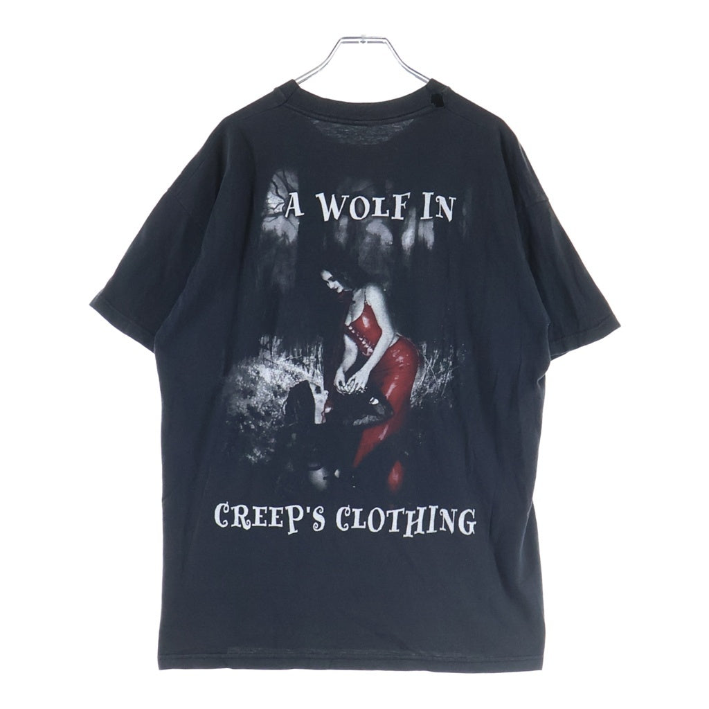 VINTAGE(ヴィンテージ) 00s Cradle Of Filth Cruelty And The Beast BOOTLEG クレイドル ブートレグ 両面プリント 半袖Tシャツ カットソー ブラック
