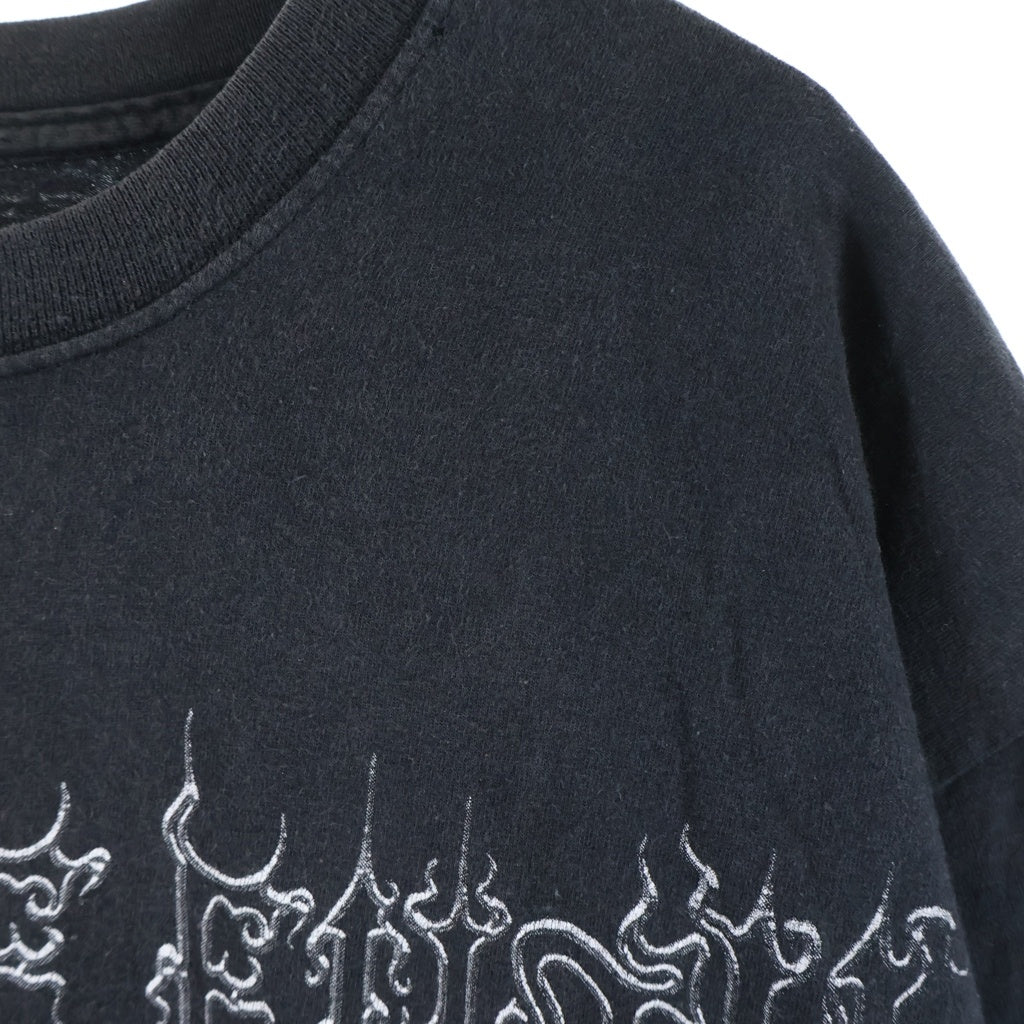 VINTAGE(ヴィンテージ) 00s Cradle Of Filth Cruelty And The Beast BOOTLEG クレイドル ブートレグ 両面プリント 半袖Tシャツ カットソー ブラック