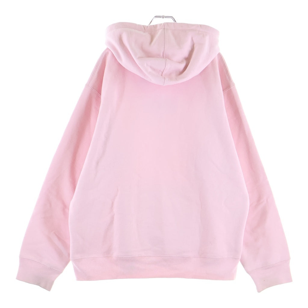 SUPREME(シュプリーム) 22SS x Burberry Box Logo Hooded Sweatshirt バーバリー ボックスロゴ フーディー スウェットシャツ ピンク