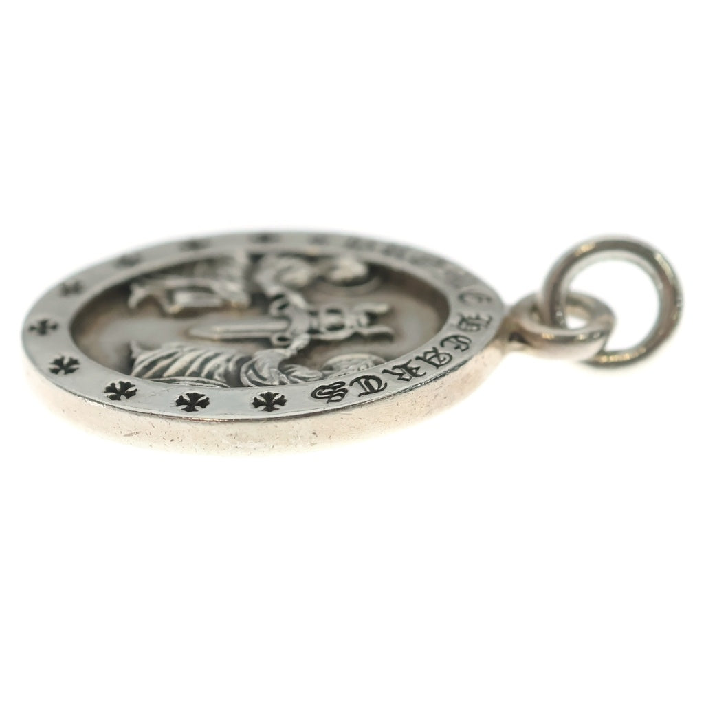 CHROME HEARTS(クロムハーツ) ANGEL MEDAL OVAL オーバルエンジェルメダル ペンダントトップ シルバー BCA207