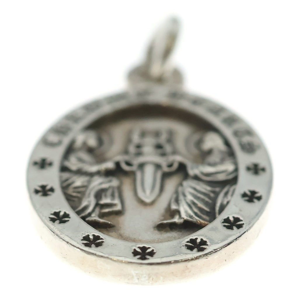 CHROME HEARTS(クロムハーツ) ANGEL MEDAL OVAL オーバルエンジェルメダル ペンダントトップ シルバー BCA207