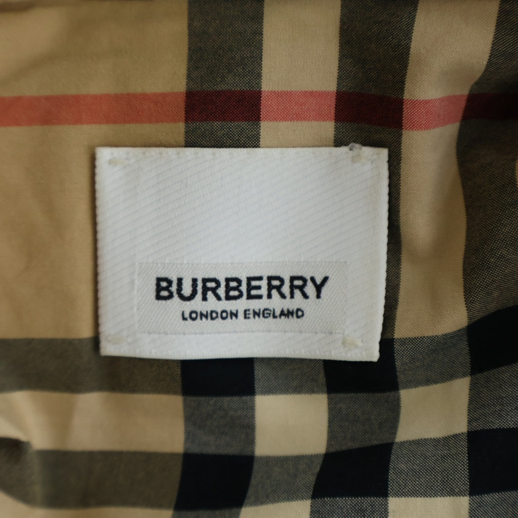 BURBERRY(バーバリー) NOVACHECK SHIRT ノヴァチェック 長袖シャツ ベージュ 8020863