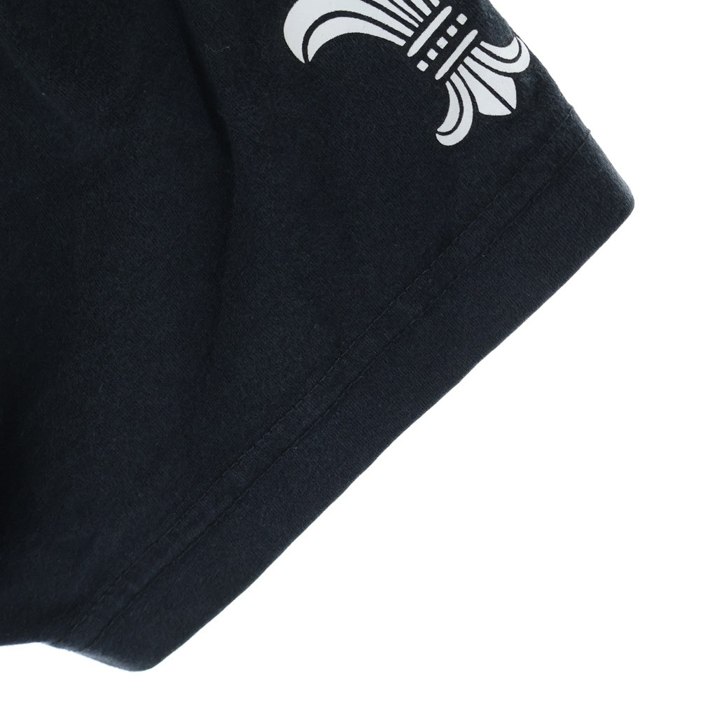 CHROME HEARTS(クロムハーツ) BACK SCROLL BS FLARE LOGO PRINT S/S tee バックスクロール BSフレア プリント 半袖Tシャツカットソー ブラック