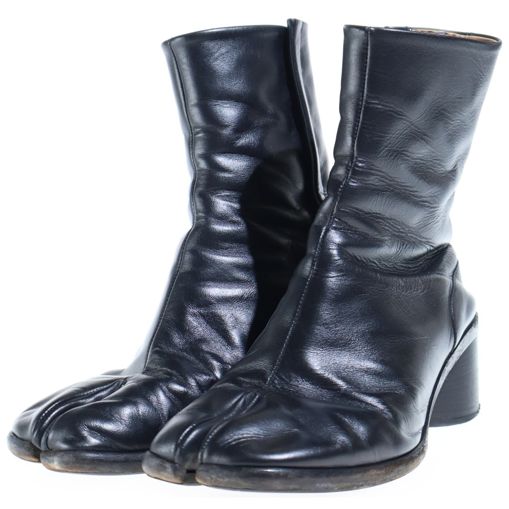 Maison Margiela(メゾンマルジェラ) TABI BOOTS タビ アンクルレザーブーツ ブラック S57WU0132