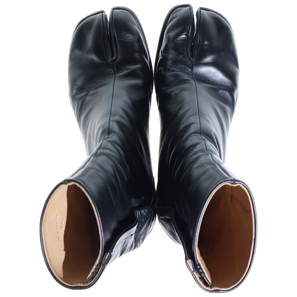 Maison Margiela(メゾンマルジェラ) TABI BOOTS タビ アンクルレザーブーツ ブラック S57WU0132