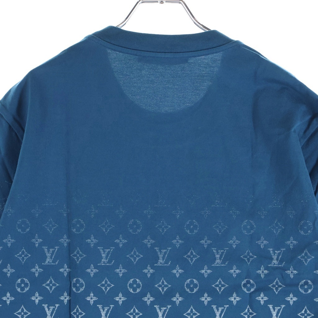 LOUIS VUITTON(ルイヴィトン) 21SS モノグラムグラディエント プリント 半袖Tシャツカットソー ブルー RM211Q NPG HKY46W