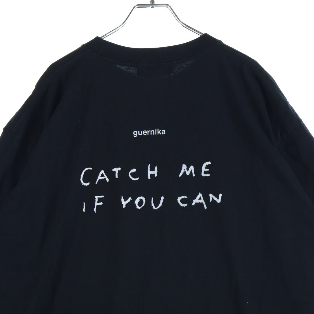 GUERNIKA(ゲルニカ) ×Pokemon ポケモン ゲンガー 半袖Tシャツカットソー ブラック