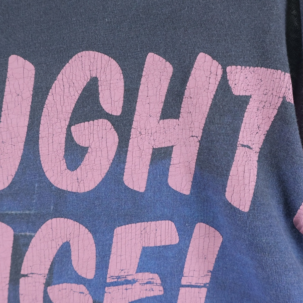 VETEMENTS(ヴェトモン) Demnas Favorite Naughty Angel L/S Tee 転写プリントオーバーサイズロングスリーブ Tシャツカットソー グレー/ホワイト UAH19TR327