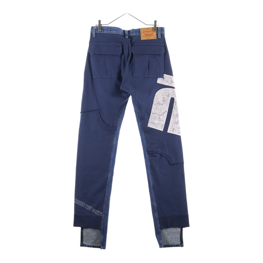 Levi's(リーバイス) ×UNDERCOVER Docking Denim Pants アンダーカバー ドッキング デニムパンツ インディゴ A5224-0000