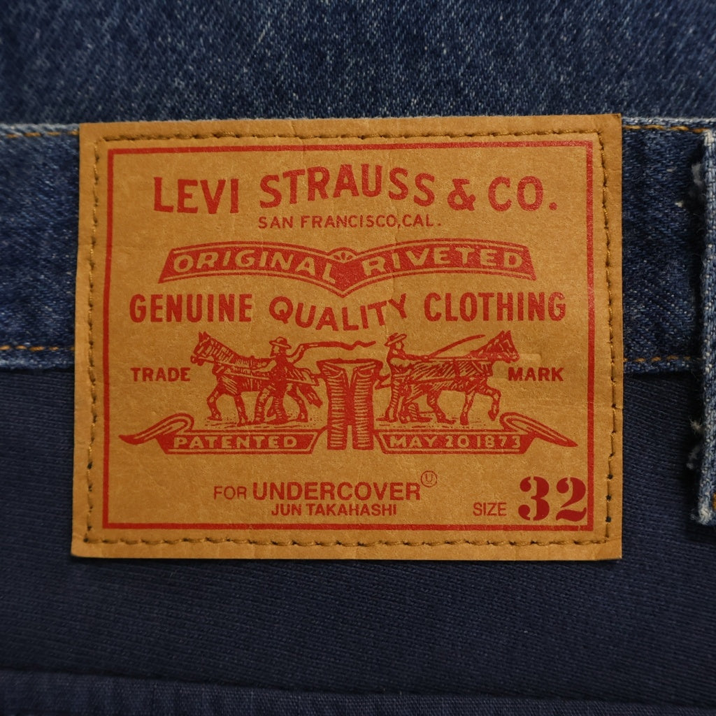 Levi's(リーバイス) ×UNDERCOVER Docking Denim Pants アンダーカバー ドッキング デニムパンツ インディゴ A5224-0000