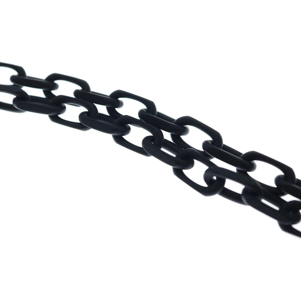 GIVENCHY(ジバンシィ) Lock Matte Enamelled Necklace ロック マット エナメルド ネックレス シルバー/ブラック