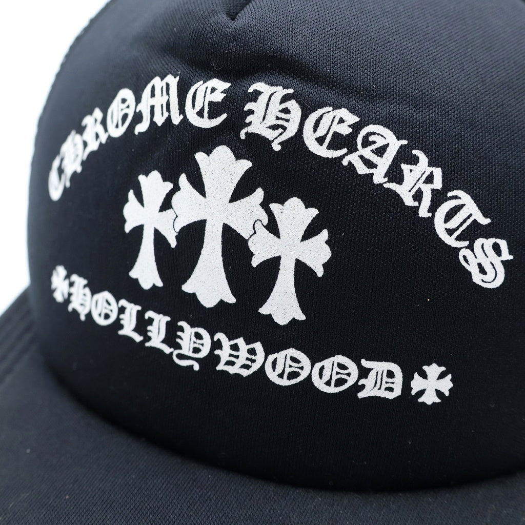 CHROME HEARTS(クロムハーツ) TRUCKER CAP KING TACO キングタコ トラッカーキャップ ブラック