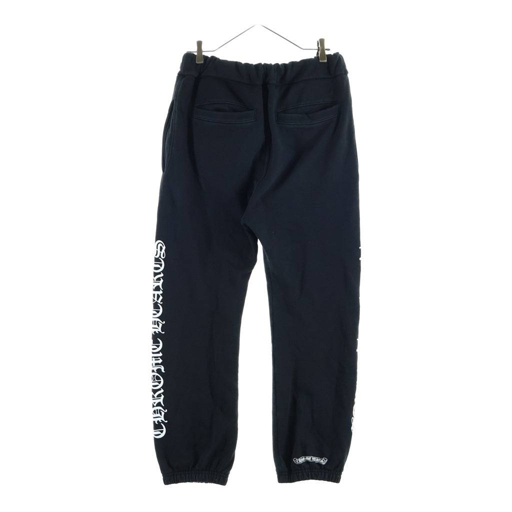 CHROME HEARTS(クロムハーツ) SWEAT PANTS スクロールラベル スウェットパンツ ブラック