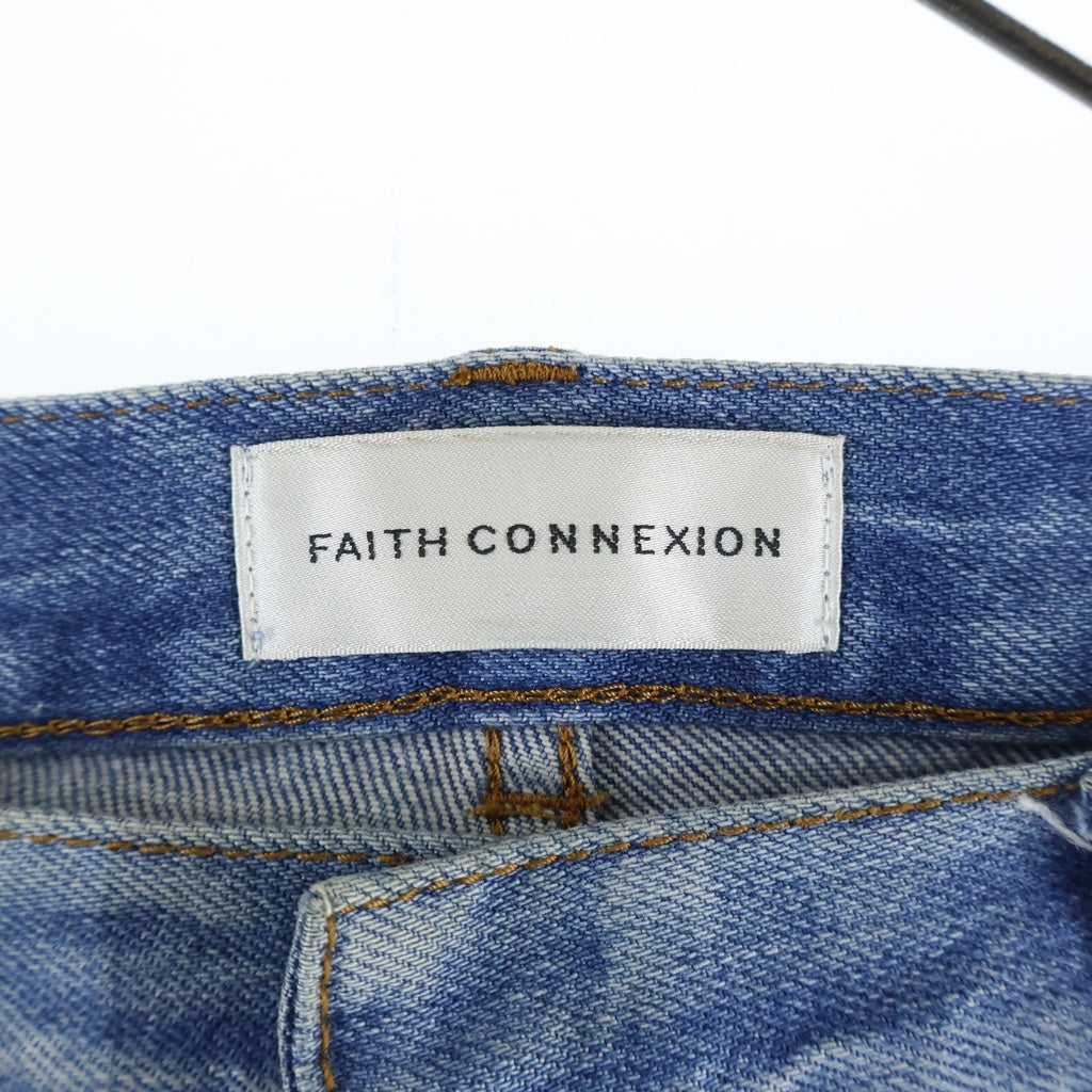FAITH CONNEXION(フェイスコネクション) Destroyed Slim Jean デストロイ スリムジーンズ デニムパンツ M5514D00002