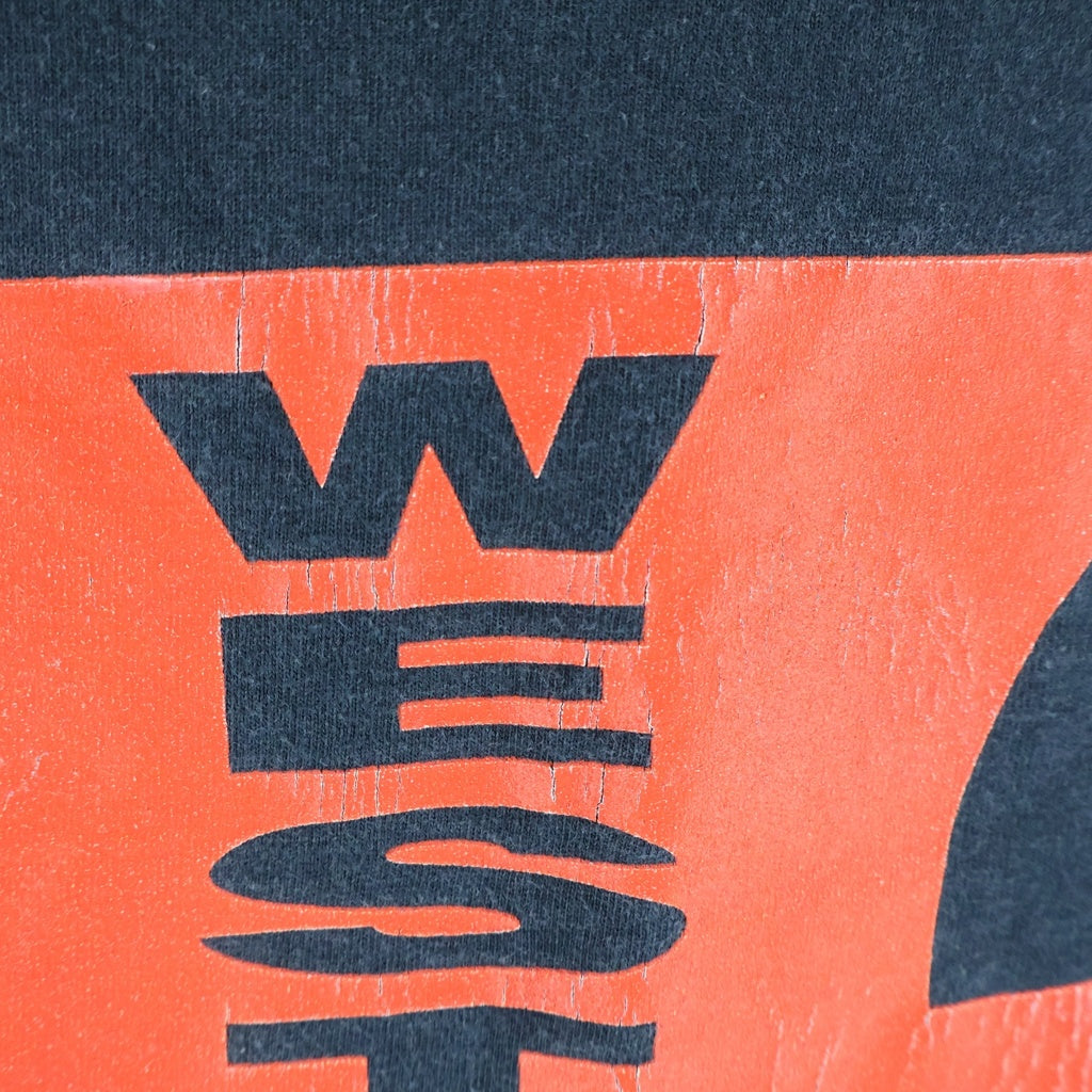 VINTAGE(ヴィンテージ) 90-00s West Coast Choppers Tee ウエストコーストチョッパーズ アイアンクロス 半袖Tシャツ カットソー ネイビー/オレンジ