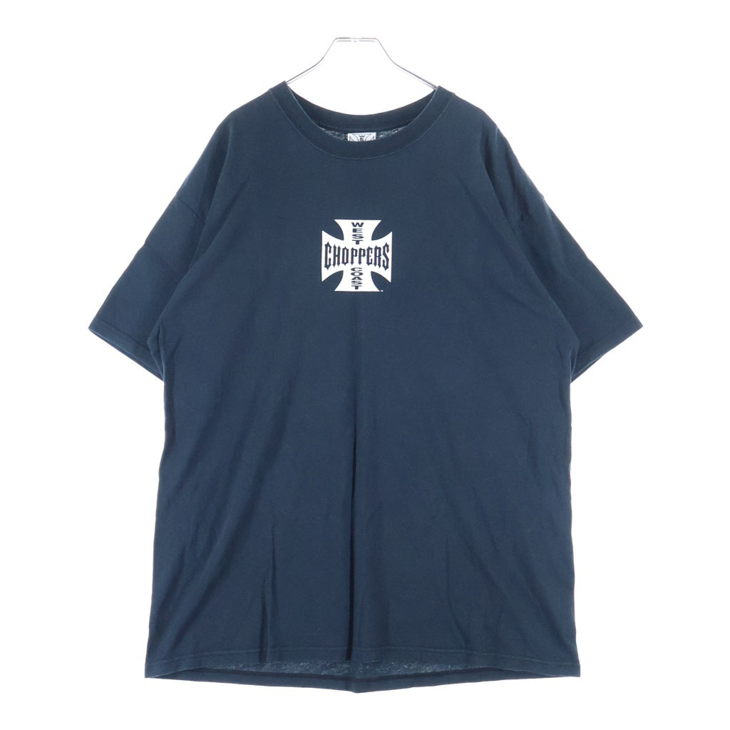 VINTAGE(ヴィンテージ) 90-00s West Coast Choppers Tee ウエストコーストチョッパーズ アイアンクロス 半袖Tシャツ カットソー ブラック/ホワイト