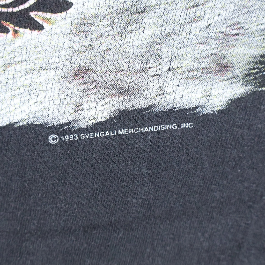 VINTAGE(ヴィンテージ) 90s AERO SMITH GET A GLIP エアロスミス 半袖Tシャツカットソー ブラック