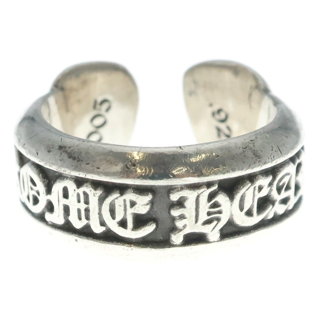 CHROME HEARTS(クロムハーツ) SM SCROLL LABEL スモールスクロールラベル リング シルバー BCA413