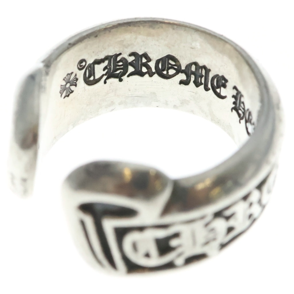 CHROME HEARTS(クロムハーツ) SM SCROLL LABEL スモールスクロールラベル リング シルバー BCA413