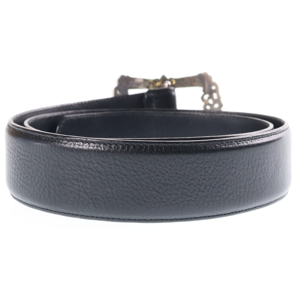 CHROME HEARTS(クロムハーツ) BLT FILIGREE OTJ フィリグリーOTJバックル レザーベルト シルバー BCA355