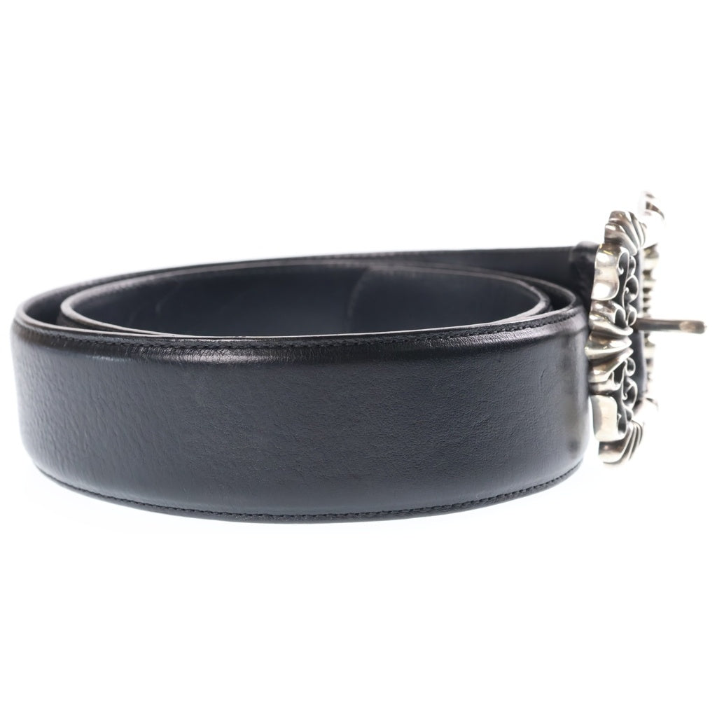 CHROME HEARTS(クロムハーツ) BLT FILIGREE OTJ フィリグリーOTJバックル レザーベルト シルバー BCA355