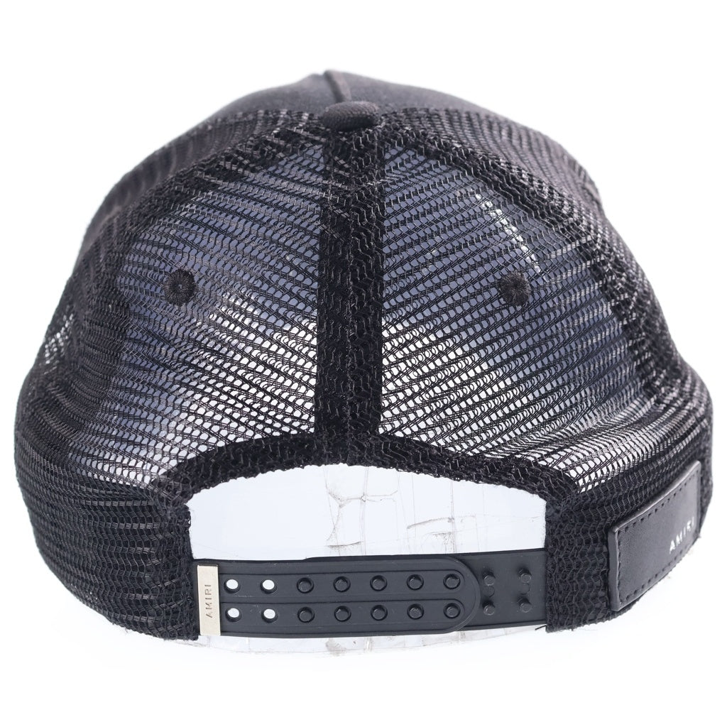 AMIRI(アミリ) 3 STAR TRUCKER CAP メッシュ 3スターキャップ 帽子 ブラック SRXMAH002SMRBC015