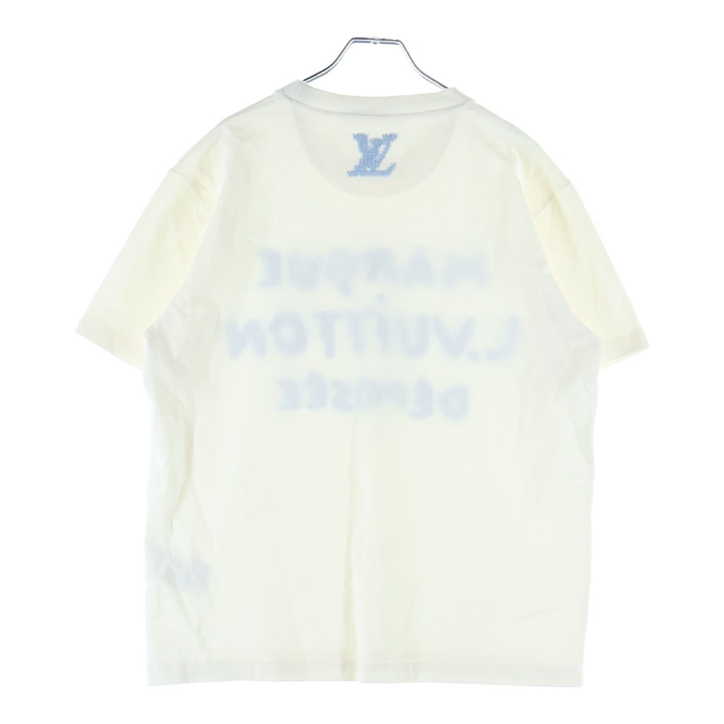 LOUIS VUITTON(ルイヴィトン) 26SS エンブロイダリー シグネチャー 半袖Tシャツカットソー ホワイト RM261MJ NPL HUY41W