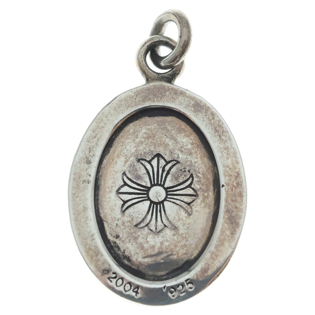 CHROME HEARTS(クロムハーツ) ANGEL MEDAL OVAL オーバルエンジェルメダル ペンダントトップ シルバー BCA207