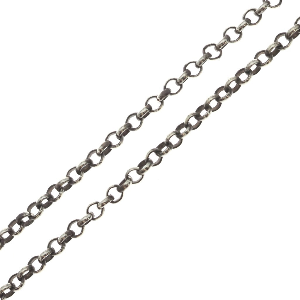 CHROME HEARTS(クロムハーツ) NECKCHAIN R24 ロールチェーンネックレス 24inch シルバー BCA085