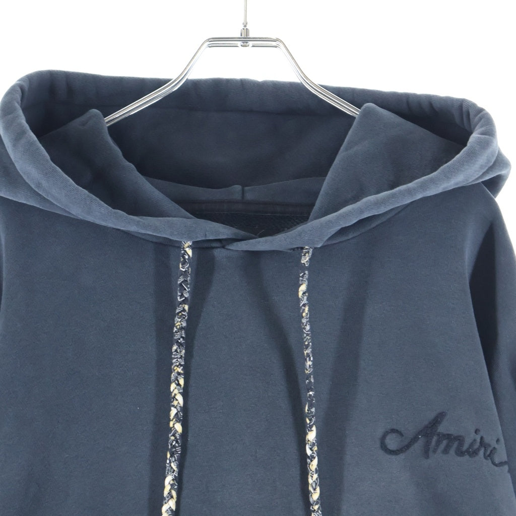 AMIRI(アミリ) バンダナ ブリーチ プルオーバーパーカー グレー AMJYHD1117