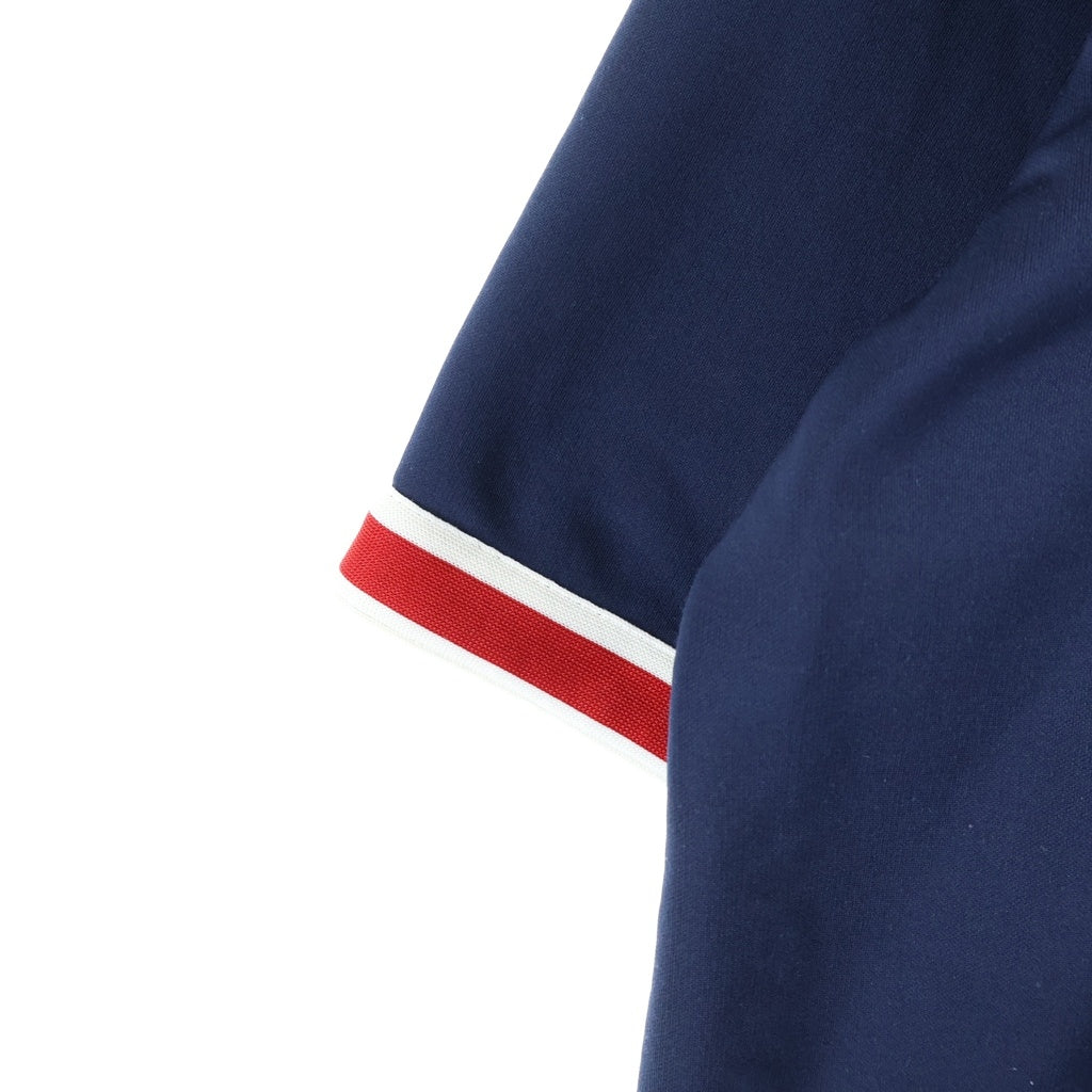 KITH(キス) ×NEW YORK KNICKS BERNARD KING WOODPOINT SHIRT ベースボール半袖シャツ ネイビー