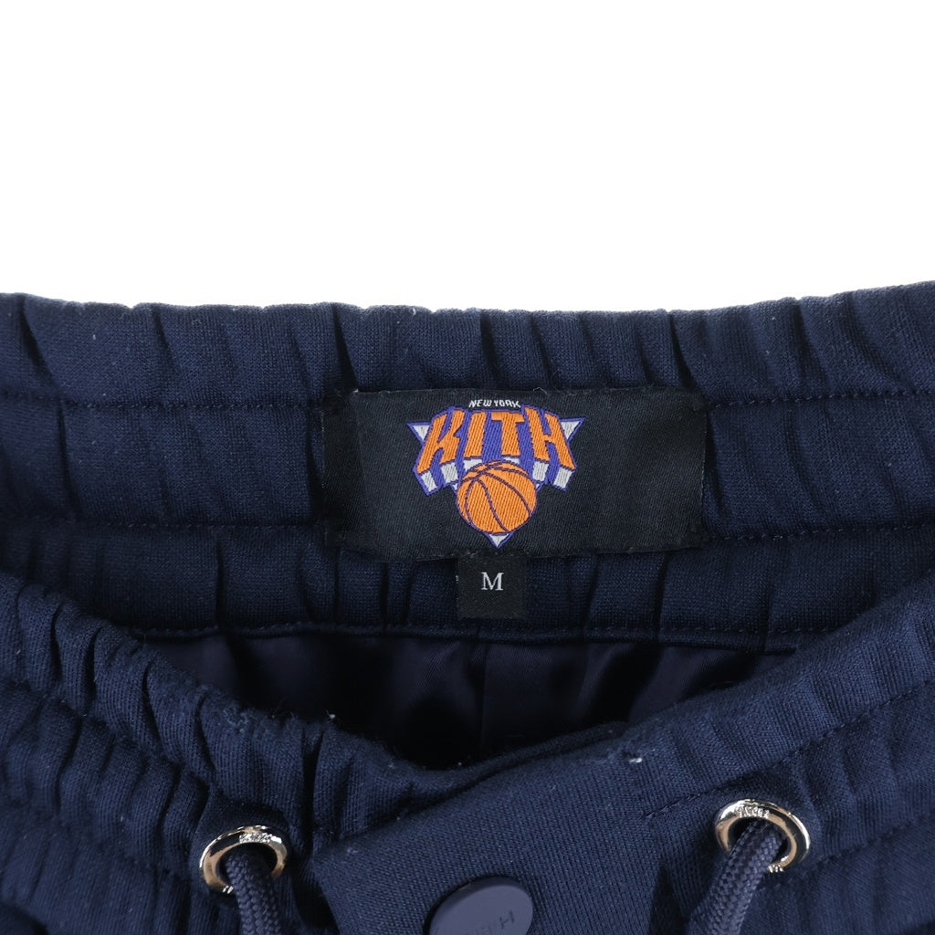 KITH(キス) ×NEW YORK KNICKS CLASSIC DAMON PANT トラックパンツ ネイビー