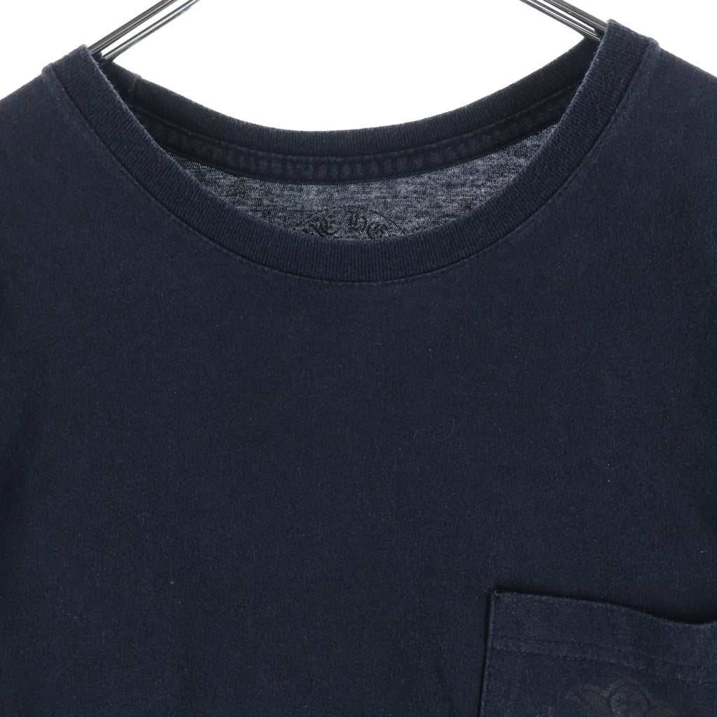 CHROME HEARTS(クロムハーツ) CH HORSESHOE ホースシュープリント 半袖Tシャツカットソー ブラック/シルバー