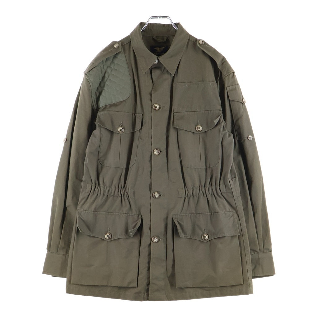 VINTAGE(ヴィンテージ) 90S Willis&Geiger HEMINGWAY BUSH JACKET ウィリスアンドガイガー ヘミングウェイブッシュジャケット ミリタリージャケット カーキ