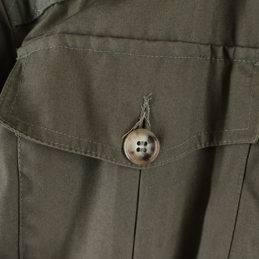 VINTAGE(ヴィンテージ) 90S Willis&Geiger HEMINGWAY BUSH JACKET ウィリスアンドガイガー ヘミングウェイブッシュジャケット ミリタリージャケット カーキ