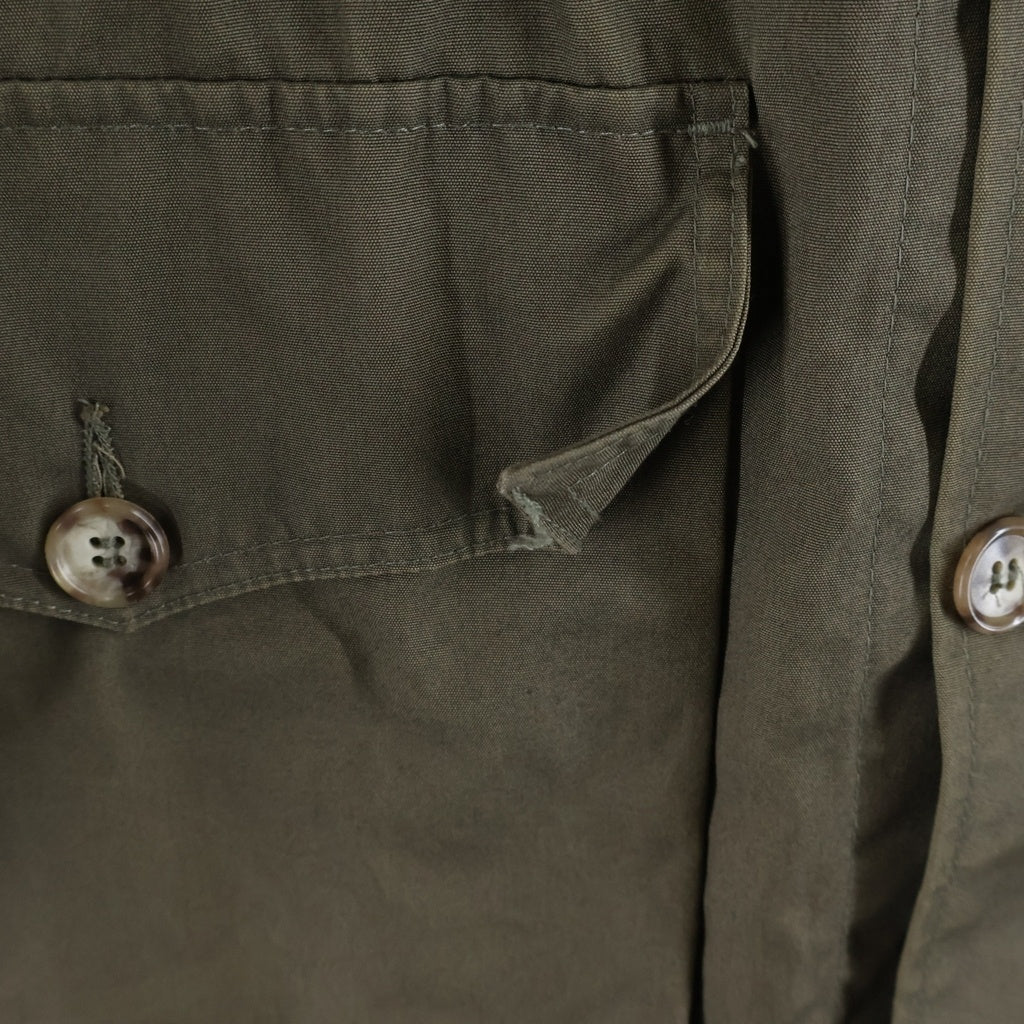 VINTAGE(ヴィンテージ) 90S Willis&Geiger HEMINGWAY BUSH JACKET ウィリスアンドガイガー ヘミングウェイブッシュジャケット ミリタリージャケット カーキ
