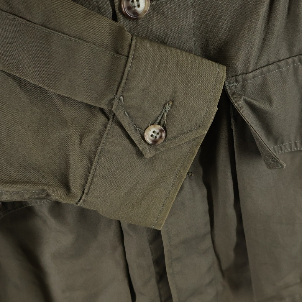 VINTAGE(ヴィンテージ) 90S Willis&Geiger HEMINGWAY BUSH JACKET ウィリスアンドガイガー ヘミングウェイブッシュジャケット ミリタリージャケット カーキ
