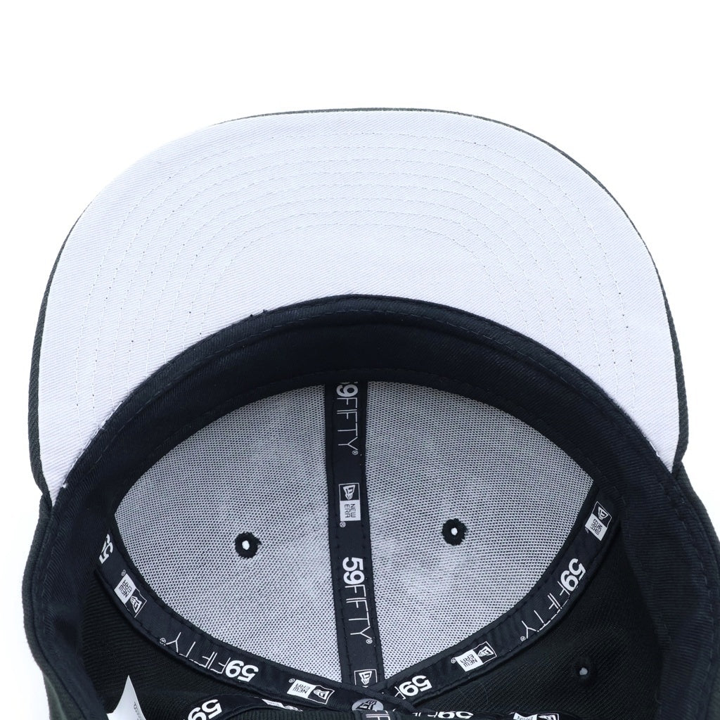 SUPREME(シュプリーム) 22AW ×NEW ERA59FIFTY S Logo Baseball Cap 鬼ロゴ ベースボールキャップ ブラック