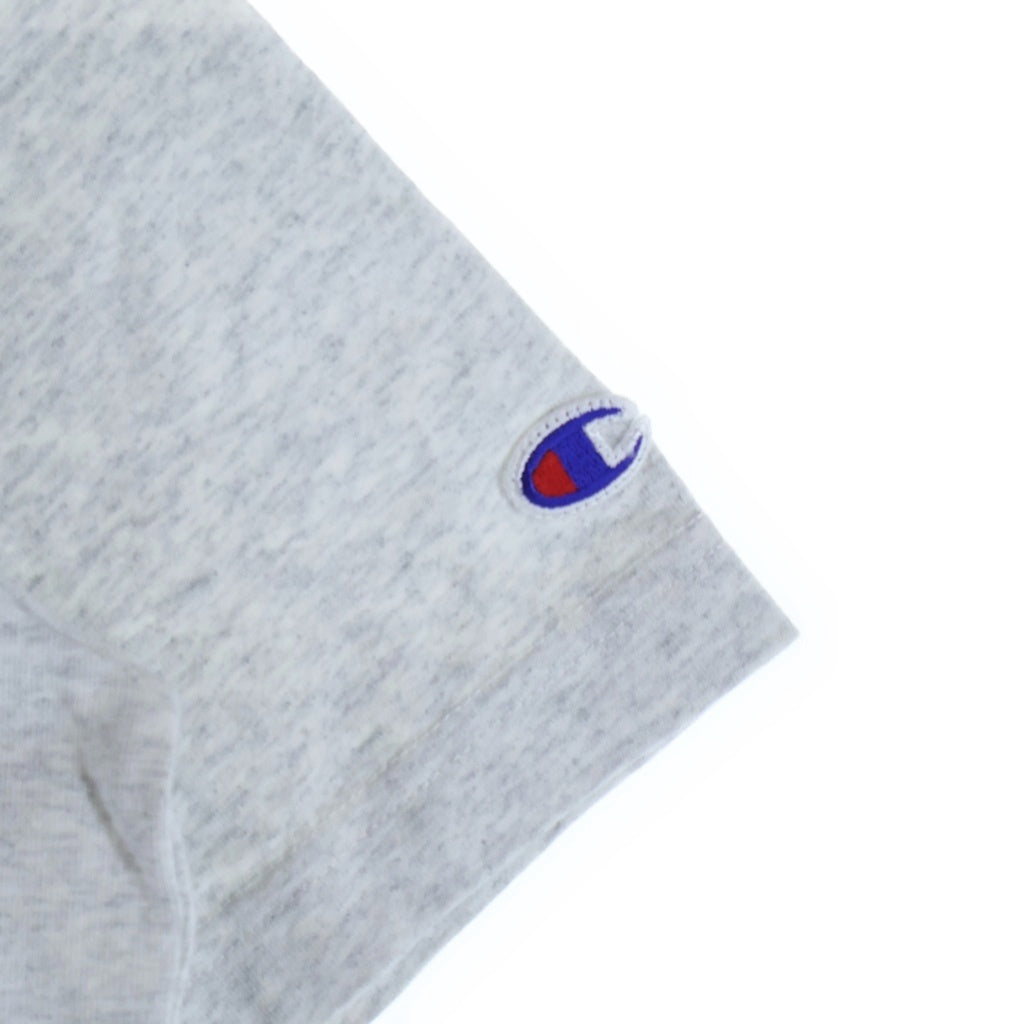WTAPS(ダブルタップス) ×CHAMPION Academy S/S Cotton ダブルタップス アカデミー カレッジロゴ プリント クルーネック 半袖Tシャツカットソー グレー C8-B363