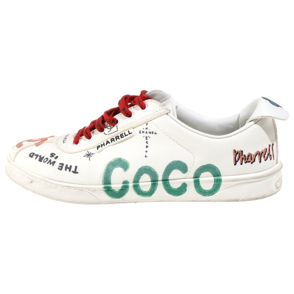 CHANEL(シャネル) 19SS Pharrell Williams Sneakers ファレル ウィリアムス ローカットスニーカー シューズ マルチカラー G34878
