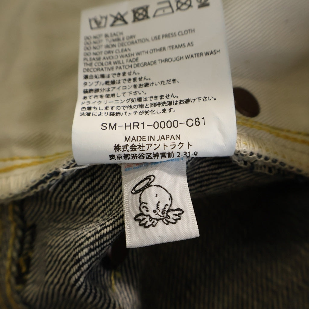 SAINT MICHAEL(セントマイケル) ×BerBerJin DENIM PNT ベルベルジン デニムパンツ インディゴ SM-HR1-0000-C60 SM-HR1-0000-C61