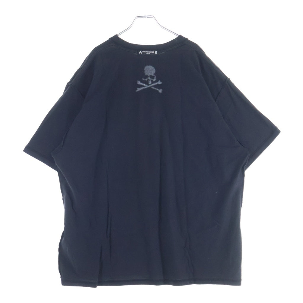 PROJECT G/R(プロジェクトジーアール) ×MASTERMIND マスターマインド インサイドアウトロゴプリント半袖Tシャツカットソー ブラック