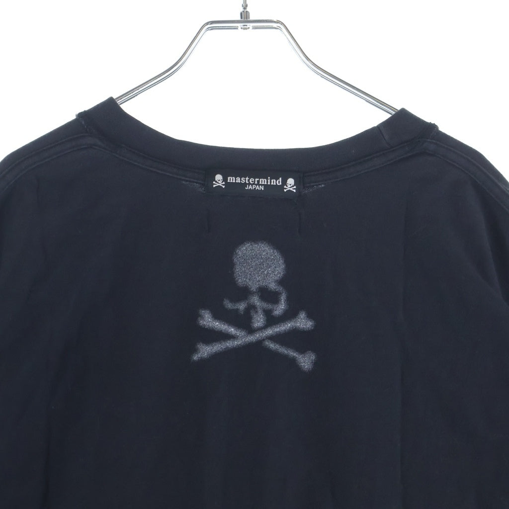 PROJECT G/R(プロジェクトジーアール) ×MASTERMIND マスターマインド インサイドアウトロゴプリント半袖Tシャツカットソー ブラック