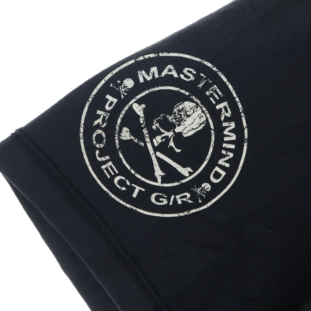 PROJECT G/R(プロジェクトジーアール) ×MASTERMIND マスターマインド インサイドアウトロゴプリント半袖Tシャツカットソー ブラック