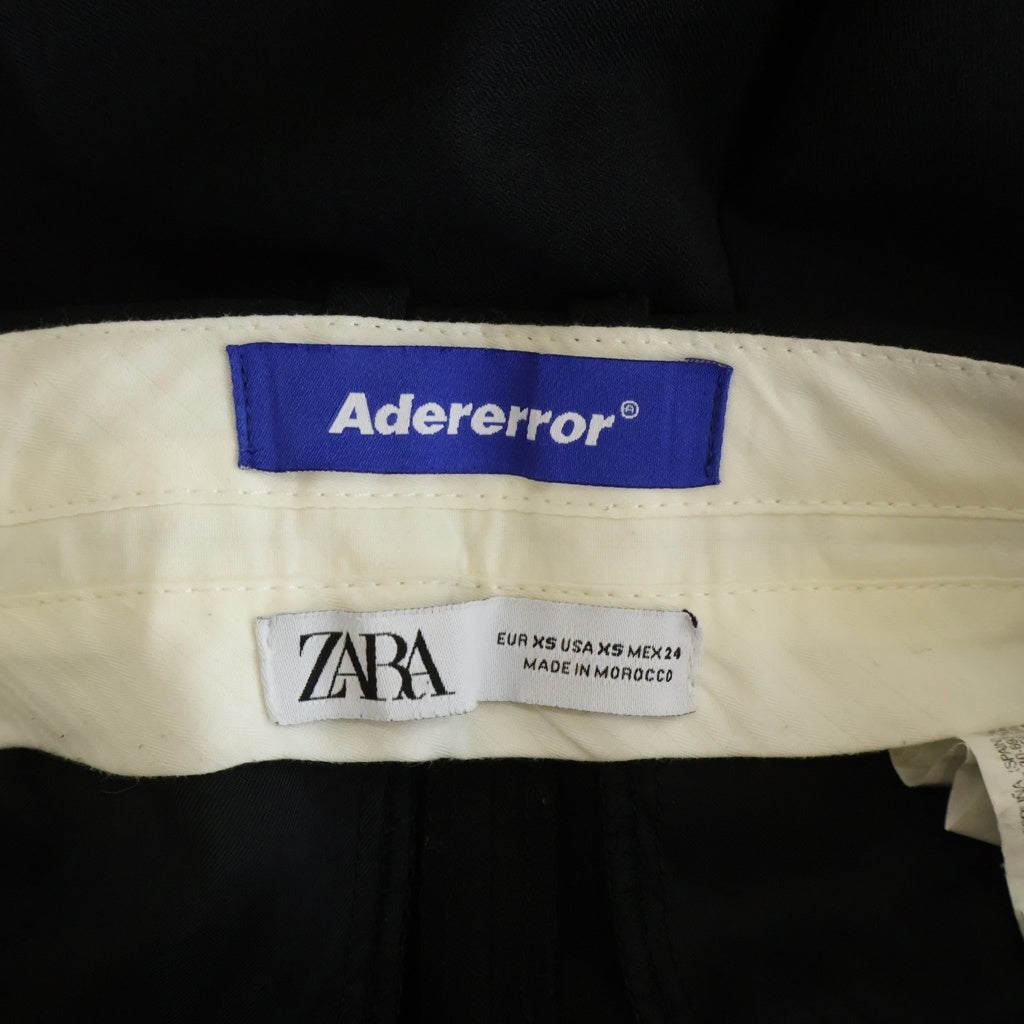 ADER ERROR(アーダーエラー) ×ZARA ステッチデザイン ワイドレッグ