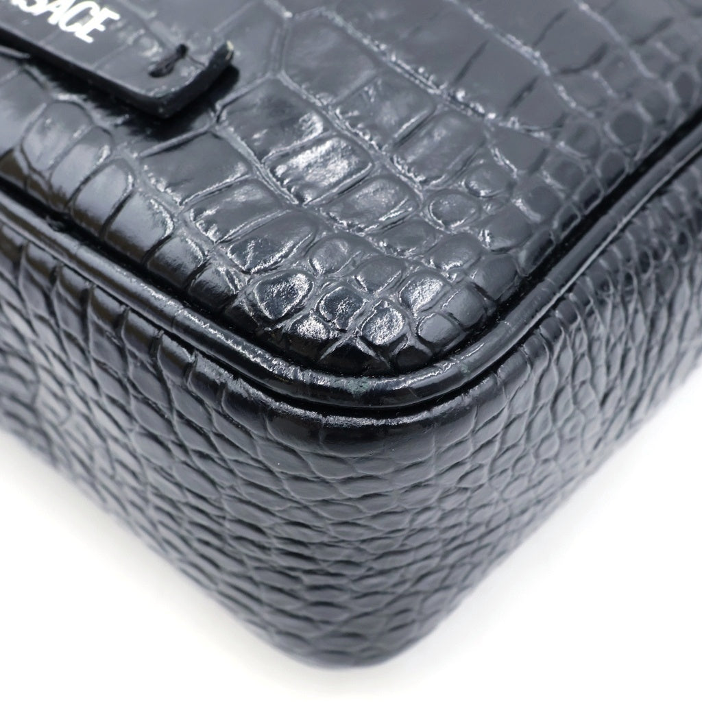 VERSACE(ヴェルサーチ) メデューサ ビギーバロッコ ショルダーバック ブラック レディース