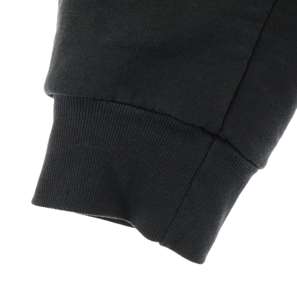 CHROME HEARTS(クロムハーツ) OLD HORSESHOE HOODIE オールド ホースシュープリント 裏地サーマル プルオーバーパーカー ブラック