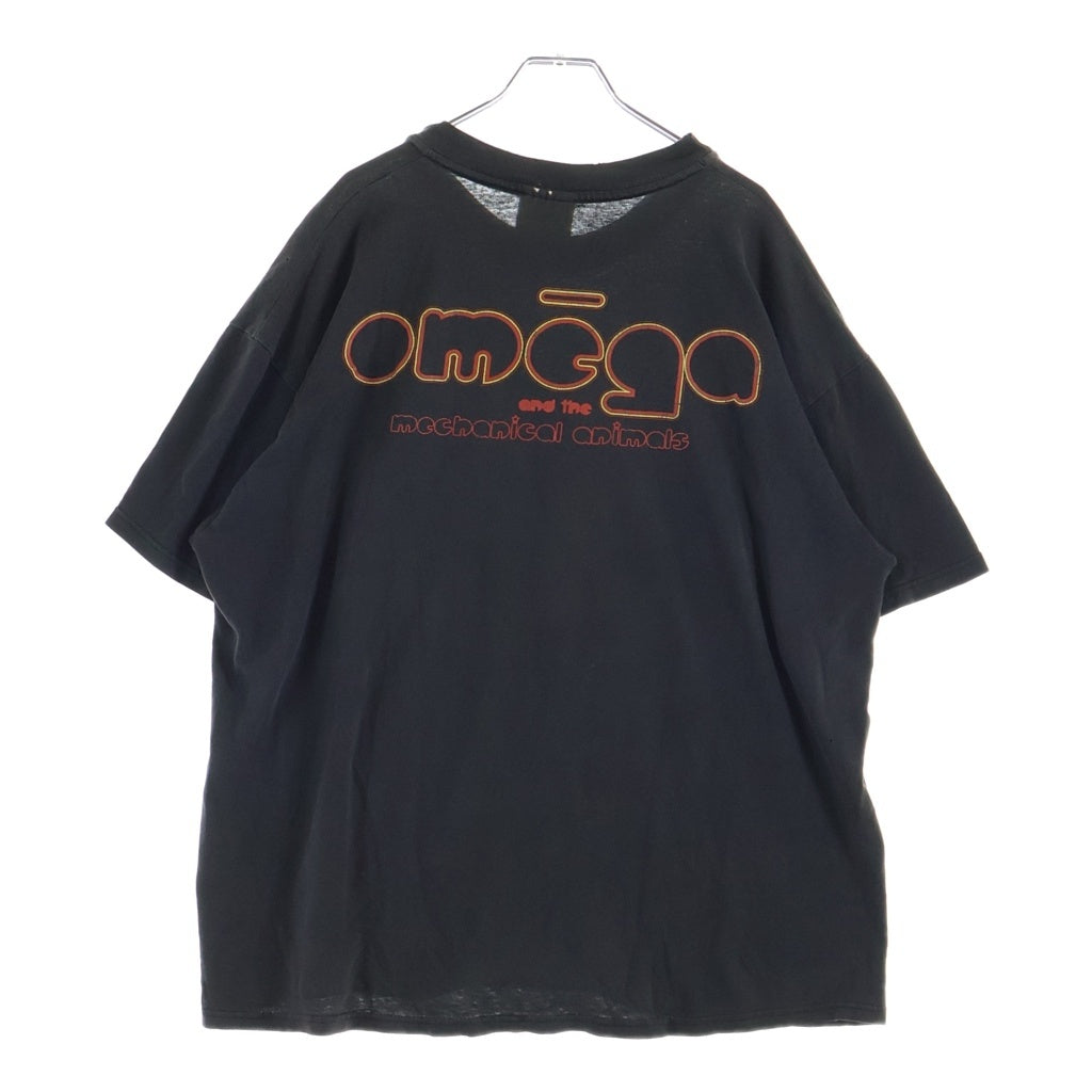 VINTAGE(ヴィンテージ) 90S MARILYN MANSON ROCK IS DEAD マリリンマンソン 両面プリント 半袖Tシャツカットソー ブラック