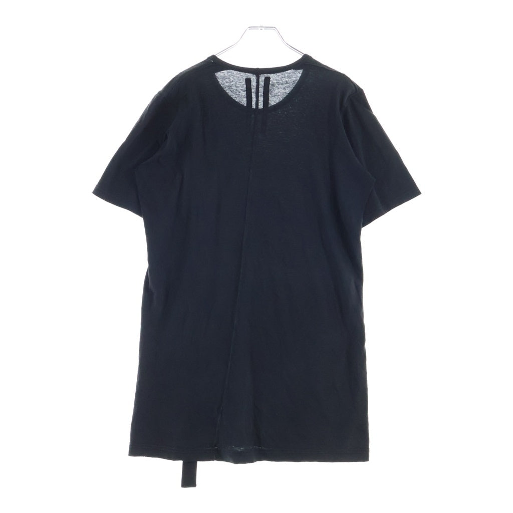 DRKSHDW(ダークシャドウ) ロング丈 半袖Tシャツカットソー ブラック
